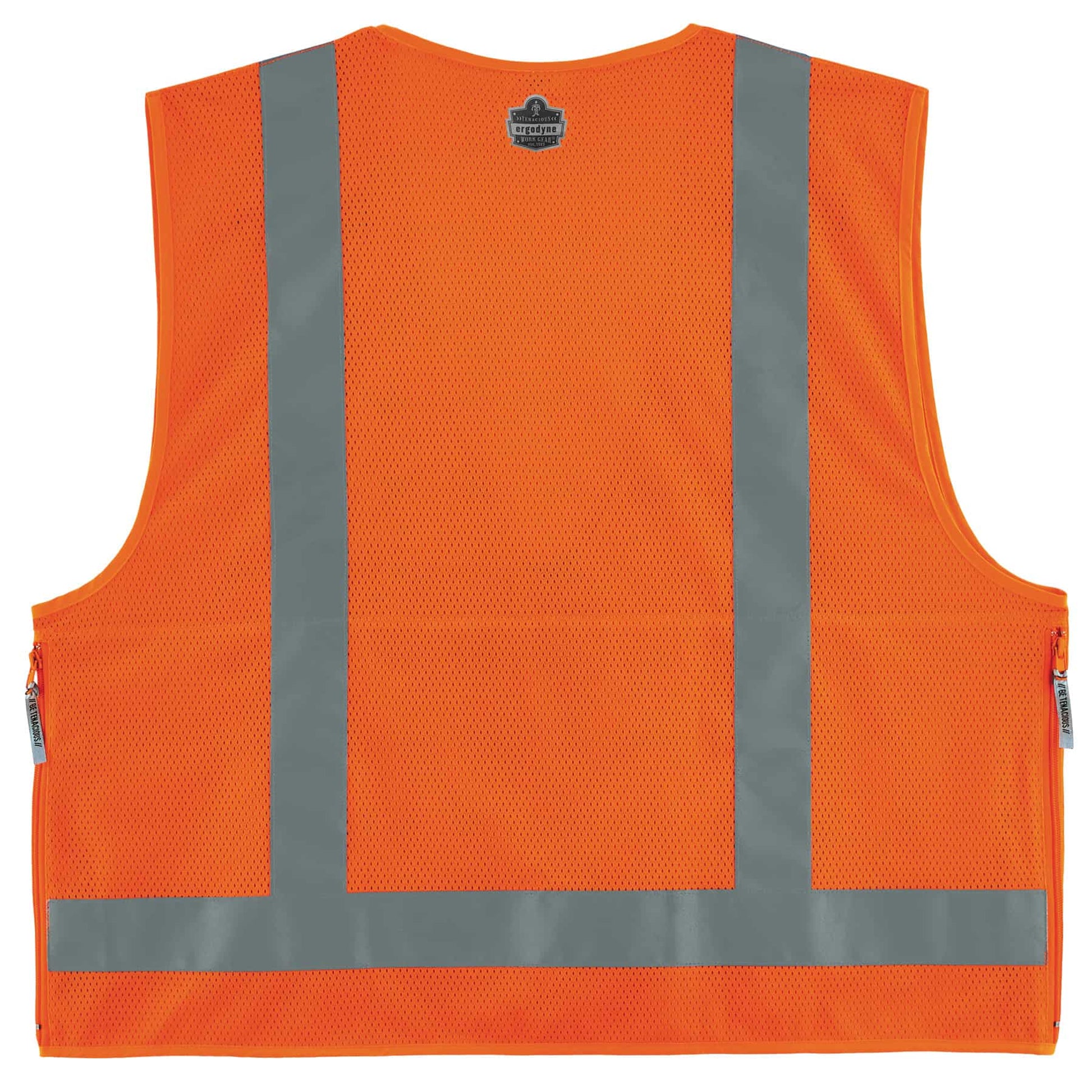 Ergodyne GloWear 8250Z Surveyors Vest - Type R, Class 2, Zipper - Orange