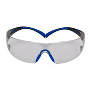 3M SecureFit, 400 Series, SF407SGAF-BLU, Blue/Gray, I/O Gray Scotchgard Anti-fog lens, 20ea/cs