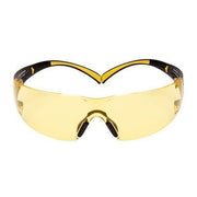 3M SecureFit, 400 Series, SF403SGAF-YEL, Yellow/Black, Amber Scotchgard Anti-fog lens, 20ea/cs