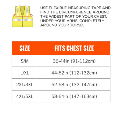 Ergodyne GloWear 8260FRHL Hi-Vis FR Safety Vest - Class 2, NFPA 70E, Mesh, Hook + Loop - Lime