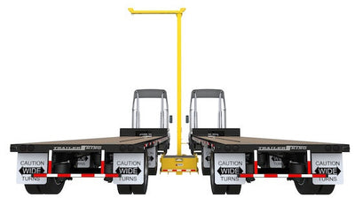 3M DBI-SALA 20 ft FlexiGuard SafRig with Counterweight Base and Self Retracting Lifeline - 8530620