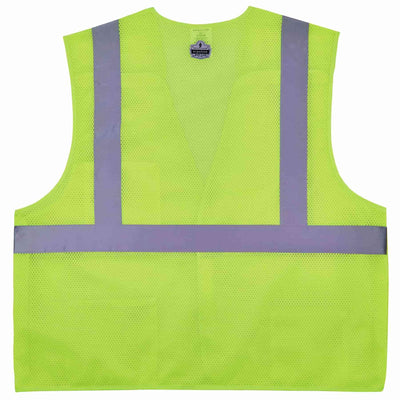 Ergodyne GloWear 8217BA Breakaway Mesh Hi-Vis Safety Vest - Type R, Class 2 - Lime