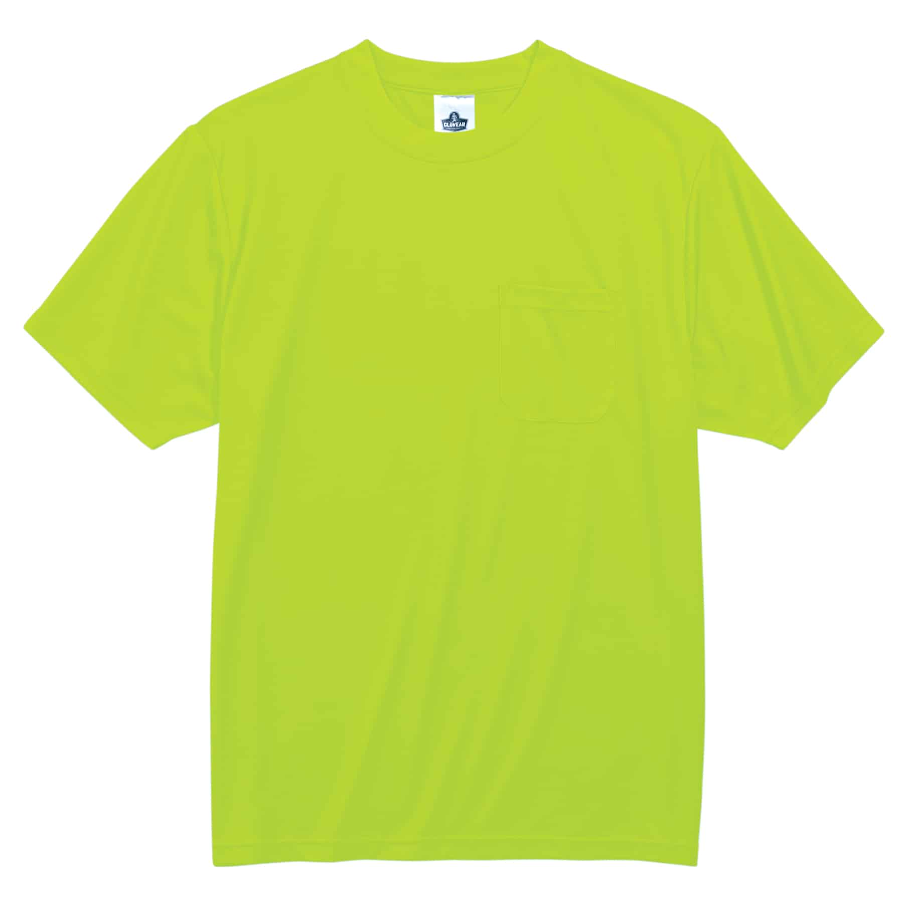 Ergodyne GloWear 8089 Hi-Vis T-Shirt -Non-Certified - Lime