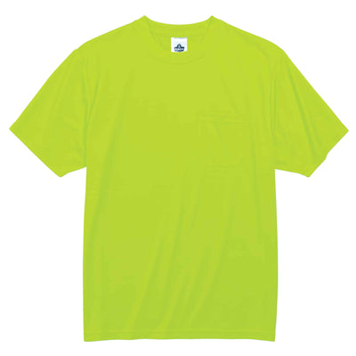 Ergodyne GloWear 8089 Hi-Vis T-Shirt -Non-Certified - Lime