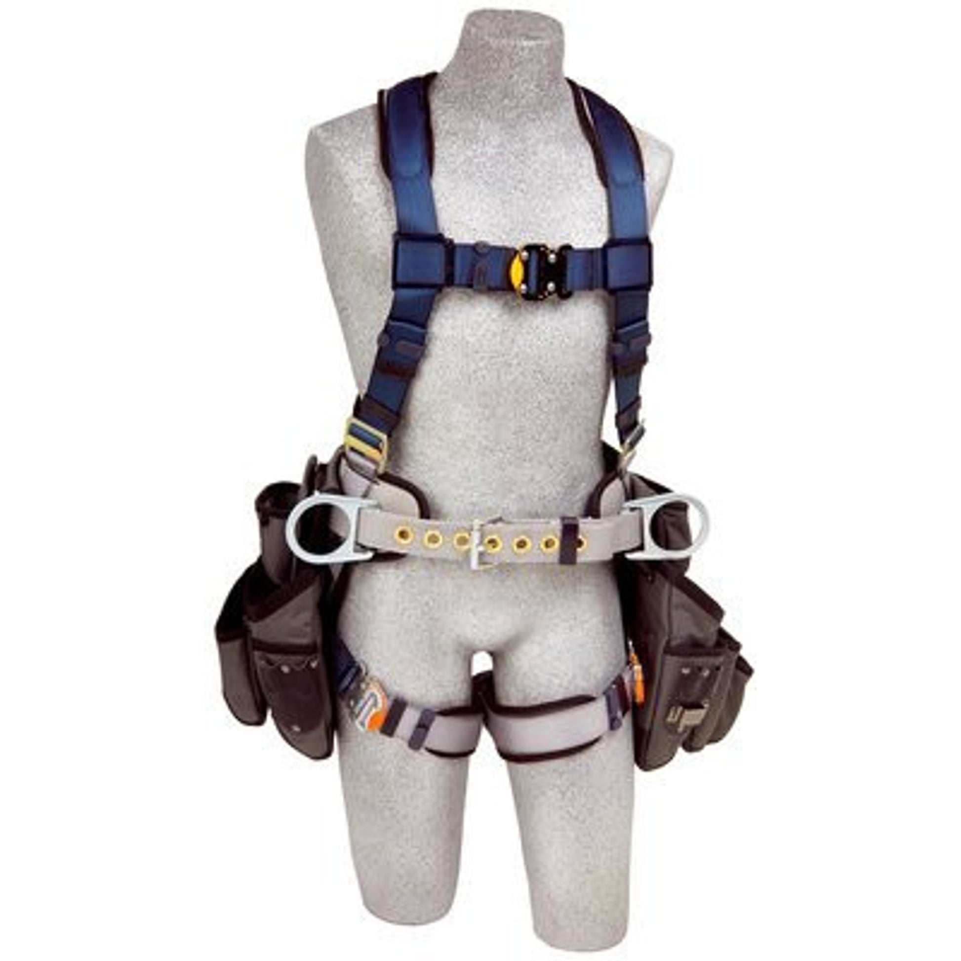 3M DBI-SALA  ExoFit Construction Style Harness with Tool Pouches 1108518 Large