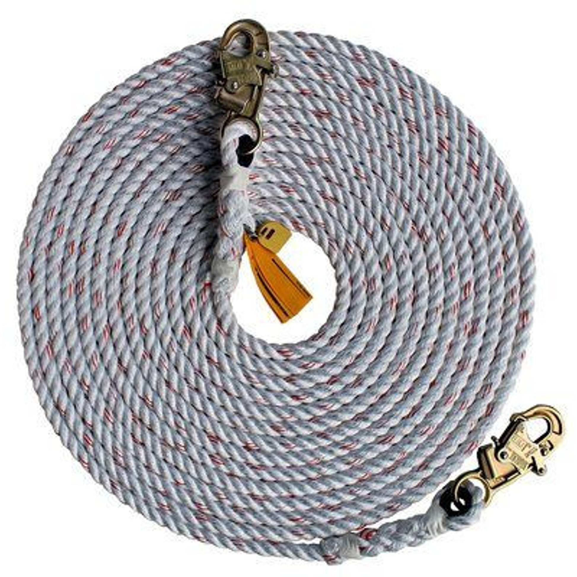 3M DBI-SALA  Rope Lifeline with 2 Snap Hooks 1202738