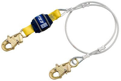 3M DBI-SALA  EZ-Stop Cable Shock Absorbing Lanyard 1246188