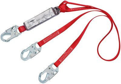 3M Protecta PRO Pack 100% Tie-Off Shock Absorbing Lanyard 1342001