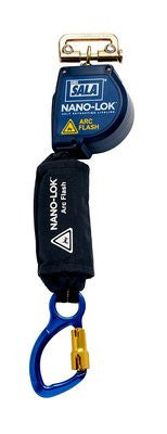 3M DBI-SALA  Nano-Lok Arc Flash Quick Connect Self Retracting Lifeline 3101530, 8 ft. (2.4 m)