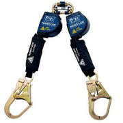 3M DBI-SALA  Nano-Lok Arc Flash Twin-Leg Quick Connect Self Retracting Lifeline, Web 3101536