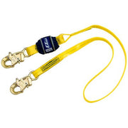 3M DBI-SALA  EZ-Stop Shock Absorbing Lanyard 1246226, Yellow, 6 ft. (1.8m)