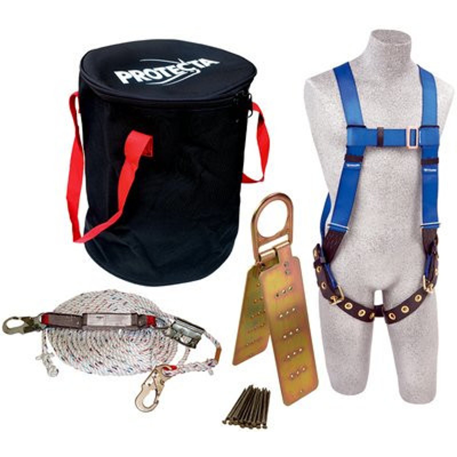 3M Protecta Compliance in a Can Roofer's Fall Protection Kit, In a Bag 2199814