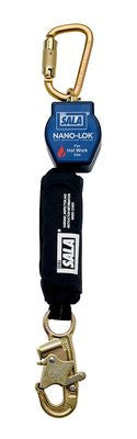 3M DBI-SALA 6 ft Nano - Lok Self Retracting Lifeline with Anchor Hook 3101498