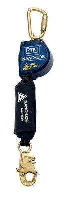 3M DBI-SALA 8 ft Nano - Lok Arc Flash Self Retracting Lifeline with Anchor Hook 3101533