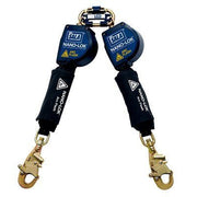 3M DBI-SALA  Nano-Lok Arc Flash Twin-Leg Quick Connect Self Retracting Lifeline, Web 3101535