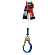 3M DBI-SALA  Nano-Lok edge Quick Connect Self Retracting Lifeline - Cable 3500216, Orange, 8 ft. (2.4 m)