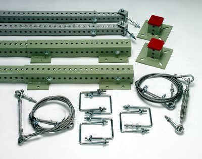 3M DBI-SALA  Sinco Rack Guard Extension Starter Kit, Flush 4101503