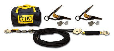 3M DBI-SALA  Sayfline Roofer's HLL System with Heavy-Duty Roof Anchors 7600511