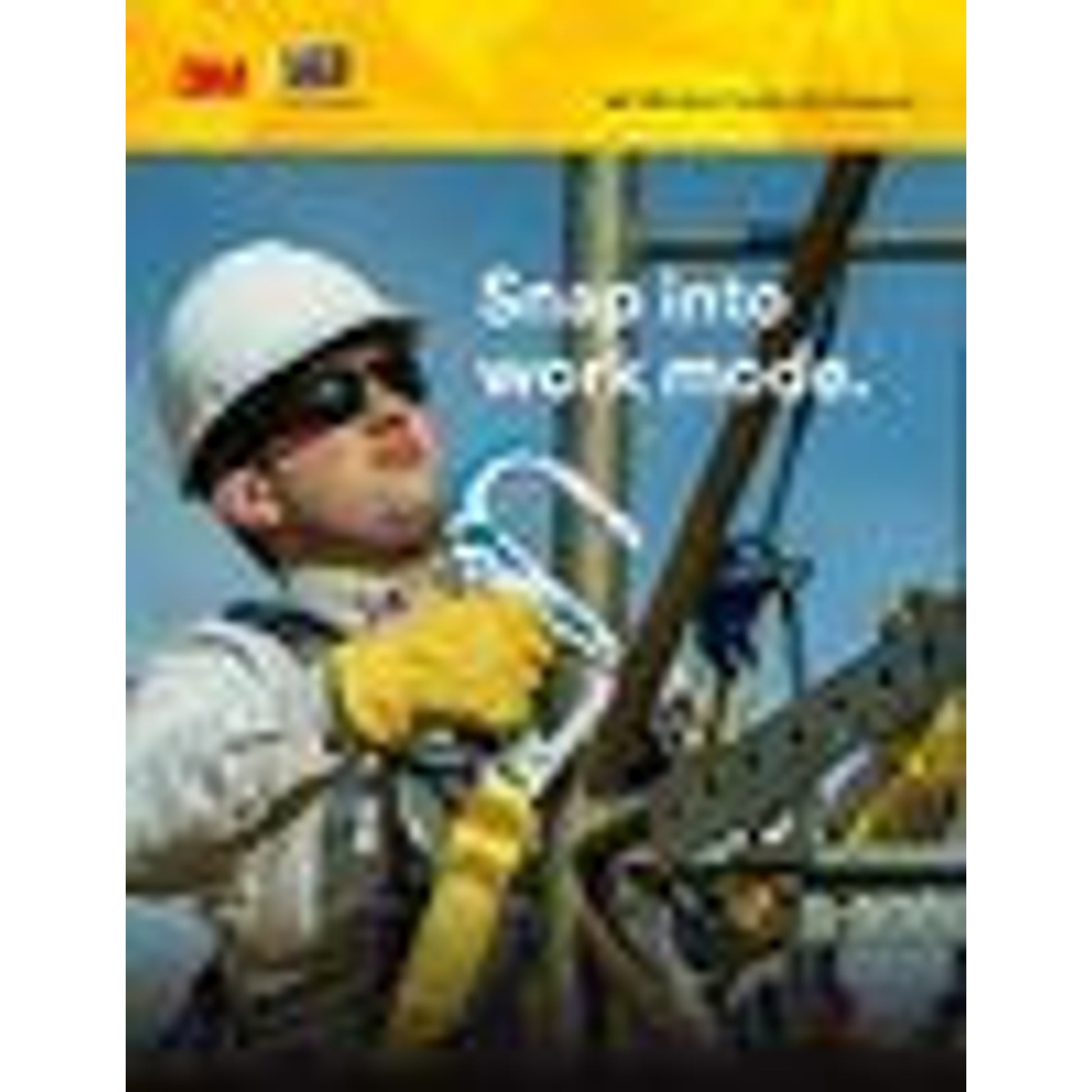 3M DBI-SALA  Nano-Lok edge Quick Connect Self Retracting Lifeline, Cable 3500258, Orange