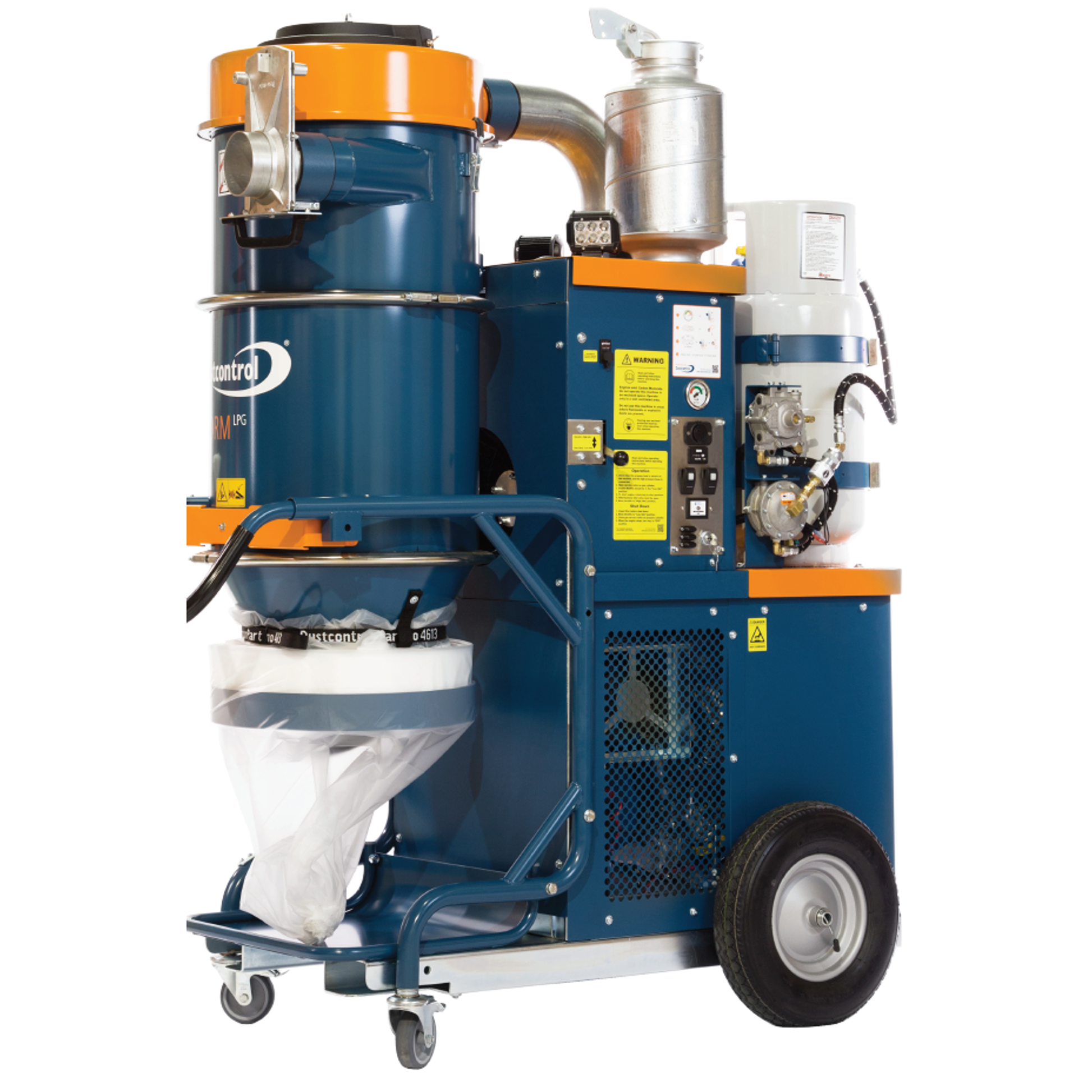 Dustcontrol DC Storm LPG Propane HEPA Dust Extractor - 3/4 View