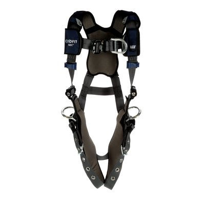 3M DBI-SALA ExoFit NEX Plus Comfort Vest-Style Positioning/Climbing Harness 1140144 - X-Small - Gray