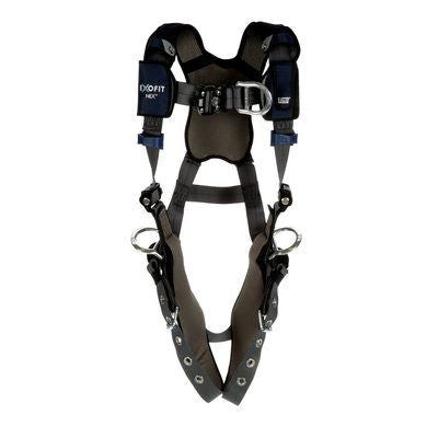 3M DBI-SALA ExoFit NEX Plus Comfort Vest-Style Positioning/Climbing Harness 1140149 - 2X-Large - Gray