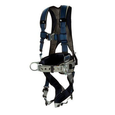 3M DBI-SALA ExoFit Plus Comfort Construction Style Positioning Harness 1140057 - Large - Blue