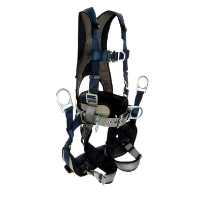 3M DBI-SALA ExoFit Plus Comfort - Style Tower Climbing Harness 1140071 - 2X-Large - Blue