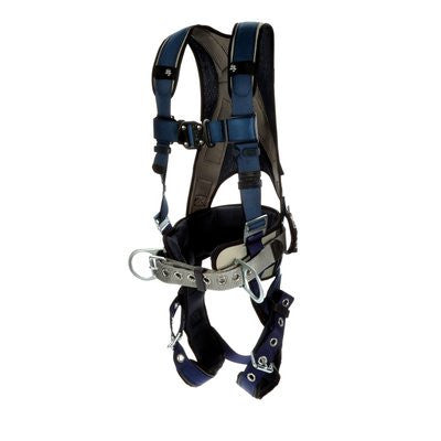 3M DBI-SALA ExoFit Plus Comfort Construction Style Positioning Harness 1140079 - Small - Blue