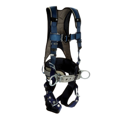3M DBI-SALA ExoFit Plus Comfort Construction Style Positioning Harness 1140079 - Small - Blue