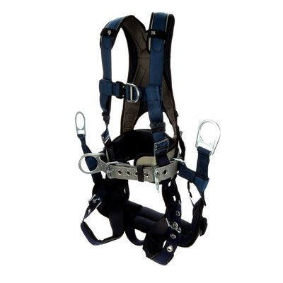 3M DBI-SALA ExoFit Plus Comfort - Style Tower Climbing Harness 1140093 - Large - Blue