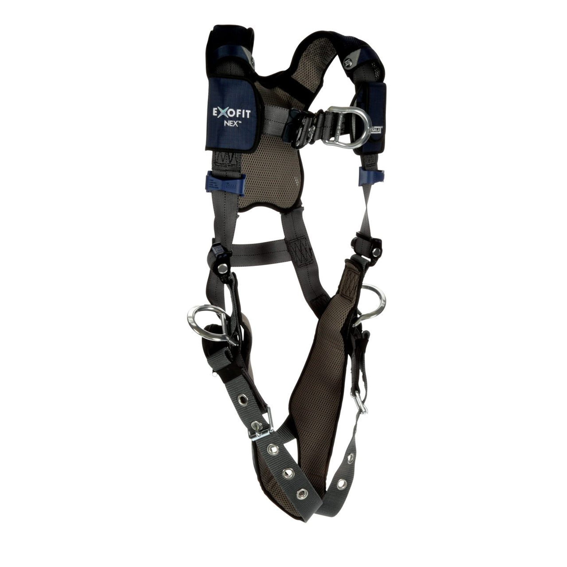 3M DBI-SALA ExoFit NEX Plus Comfort Vest - Style Positioning/Climbing Harness 1140149 - 2X-Large - Gray