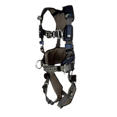 3M DBI-SALA ExoFit NEX Plus Comfort Construction Style Positioning/Climbing Harness 1140163 - Small - Gray