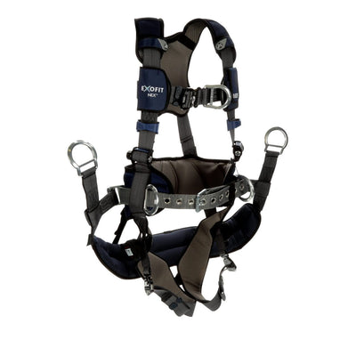 3M DBI-SALA ExoFit NEX Plus Comfort - Style Tower Climbing Harness 1140173 - 2X-Large - Gray