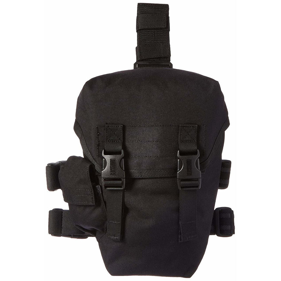 MSA Black Nylon Military Style CBRN and Riot Control Gas Mask Pouch - 10034184