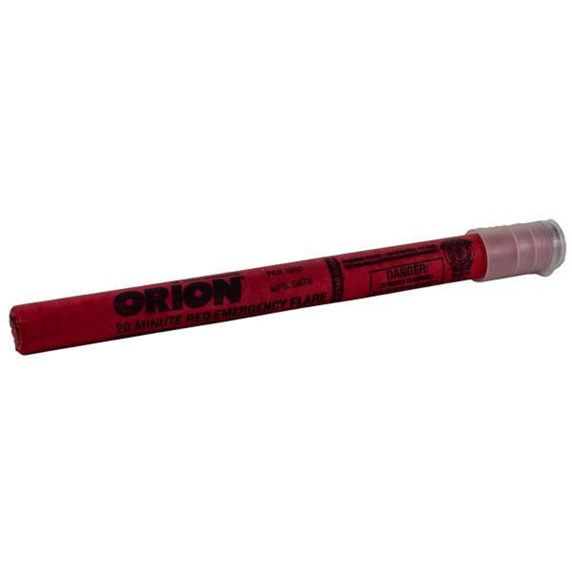Red Safety Flares, 20-Minute, No Spike/No Stand, 72/Case - 720