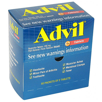 Advil, 2 Pkg/50 Each - 15000