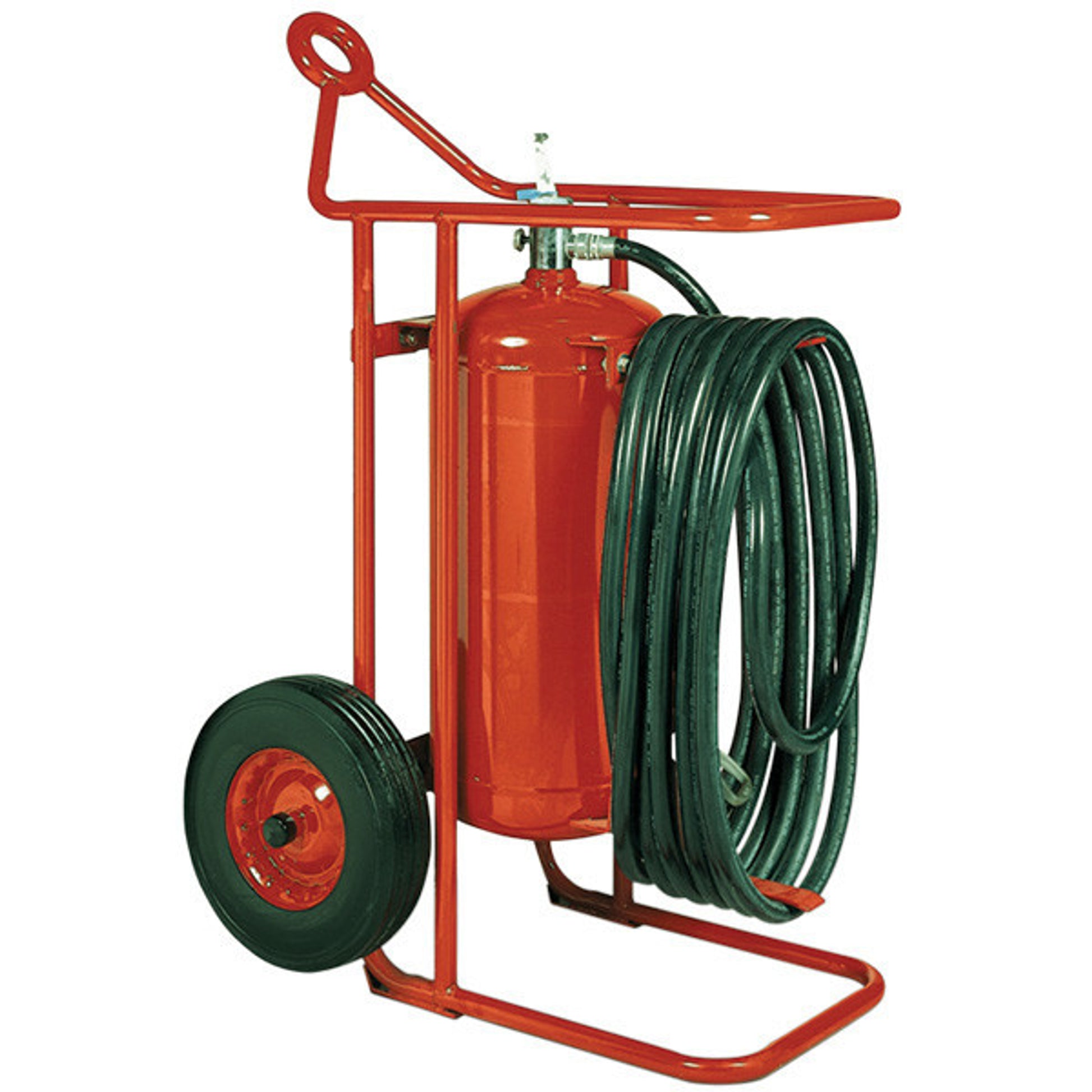 Badger 125 lb ABC Wheeled Stored Pressure Fire Extinguisher, 50' Hose - 20653B