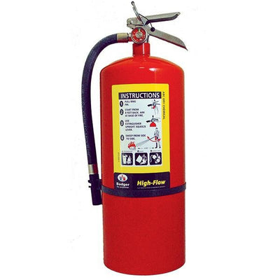 Badger Extra-High Flow 20 lb ABC Extinguisher w/ Wall Hook - 1006160