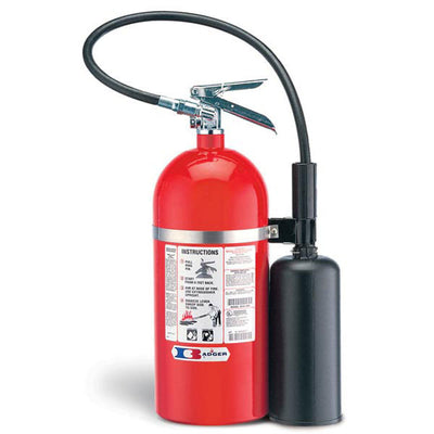 Badger Extra 10 lb CO2 Fire Extinguisher w/ Wall Hook - 1106