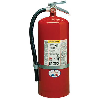 Badger Standard 20 lb ABC Fire Extinguisher w/ Wall Hook - 2682