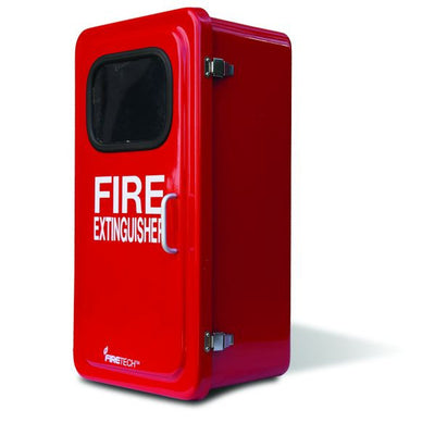 Fiberglass Extinguisher Cabinet, 27 1/8"H x 15 3/4"W x 10 1/2"D - FGC26BR