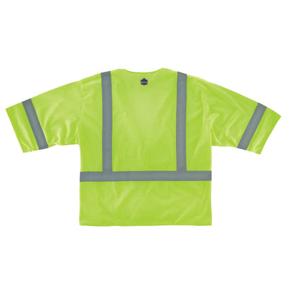 Ergodyne GloWear 8310HL Economy Hi-Vis Safety Vest - Type R, Class 3, Hook & Loop - Lime