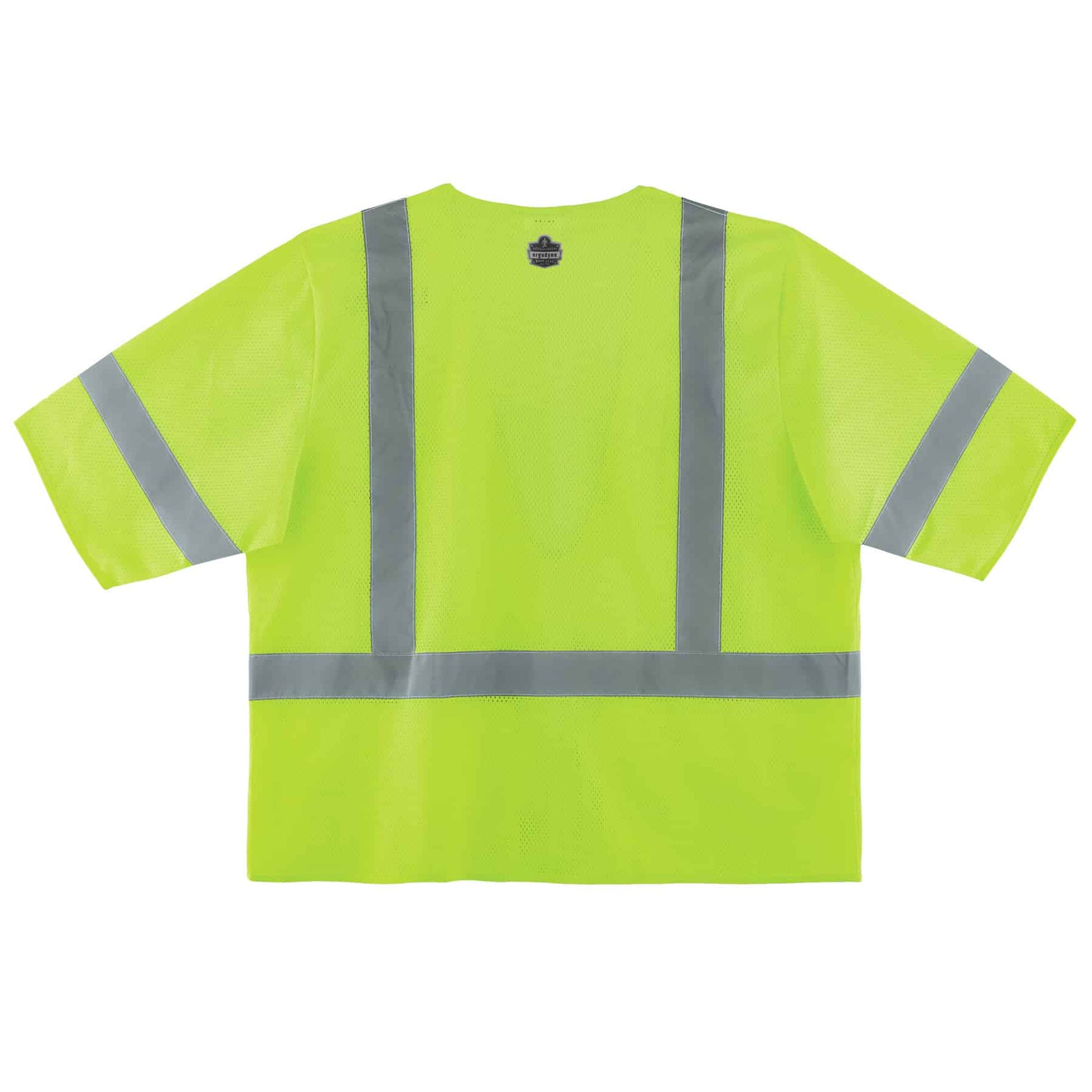 Ergodyne GloWear 8320Z Standard Hi-Vis Safety Vest - Type R, Class 3, Zipper - Lime