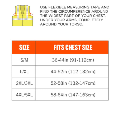 Ergodyne GloWear 8356FRHL Hi-Vis FR Safety Vest w/ Sleeves - Class 3, NFPA 70E, Mesh, Hook + Loop - Lime