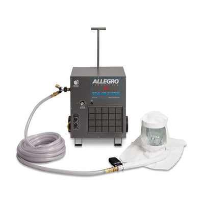 Allegro Single Bib Tyvek Hood Cold Supplied Air System - 9221-01CA / 9221-02CA