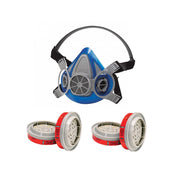 MSA 200LS Half Mask + 2 Pair MSA 815369 Filters Combo (S, M, L)