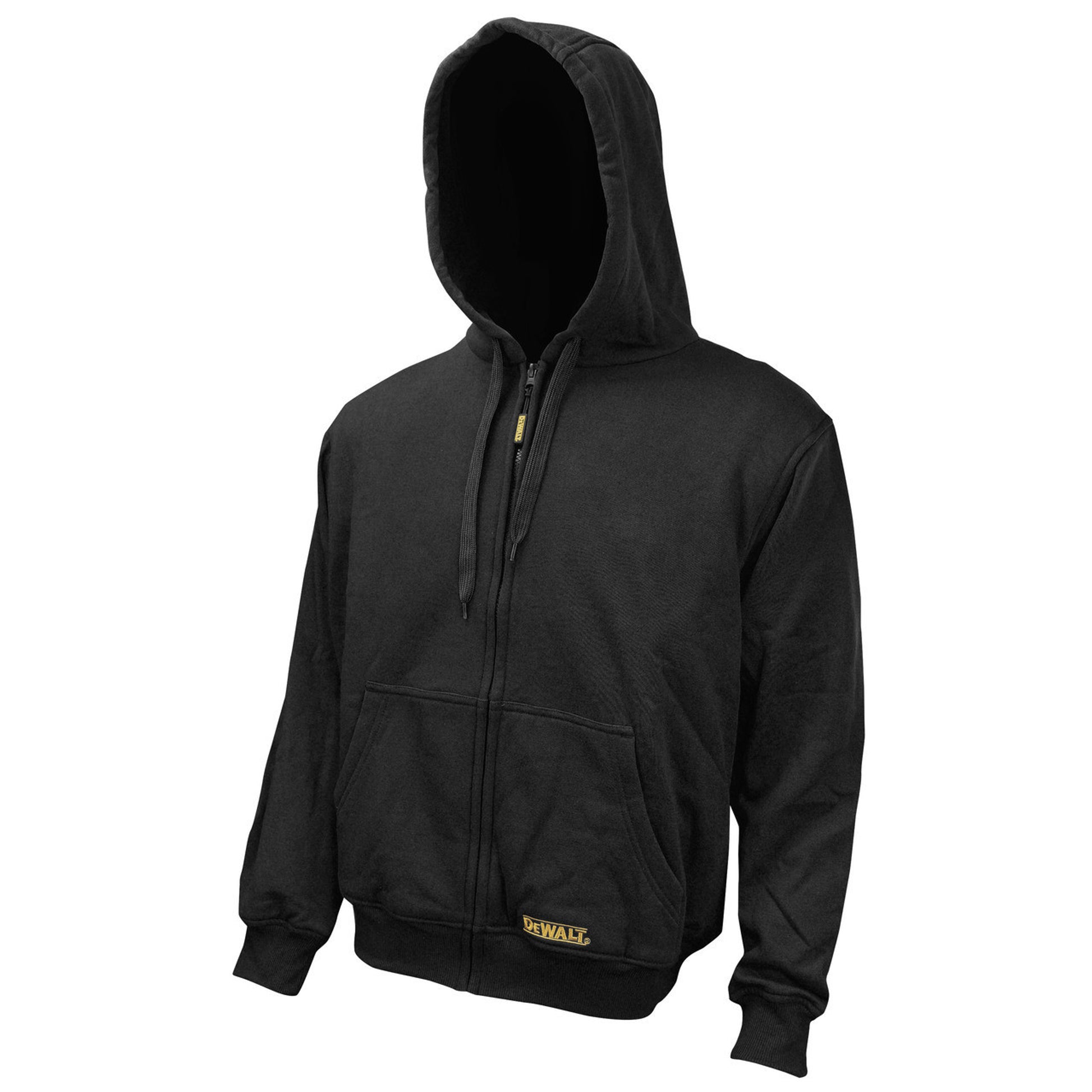DeWALT Heated Black Hooded Work Jacket (Jacket and Adapter Only) DCHJ067