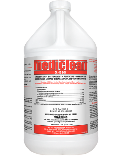 ProRestore Mediclean X-590 Ready To Use - 1 Gallon - 221552000