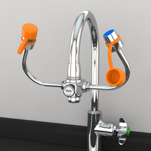 Guardian EyeSafe-X Faucet-Mounted Eyewash - G1101